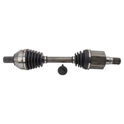 Front Left CV Axle Shaft Assembly For Volvo S60 2012 2016 S80 2007 2014 V70 2008 2010 Driver Side Replacement With Neoprene Boots For Durability And Easy Direct Fit, side view