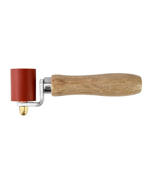 Side view of Silicone Seam Roller High Temperature Resistant Heavy Duty Pro Grade Hand Pressure Roller for PVC TPO EPDM Roofing and Vinyl Decking