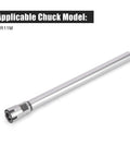 ER11M-150L Straight Shank Collet Chuck Holder for CNC Milling and Lathe Work, showing 150mm long precision tooling.