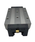 Heavy Duty SRG45C Linear Guide Slide Rails Carriage Block showing steel top and black base for smooth motion control systems.