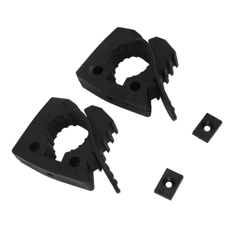 Pack of 2 Heavy Duty Rubber Shovel Holder Mounts With Quick Release Clamp for Garage Shop Truck Bed Outdoor Gear