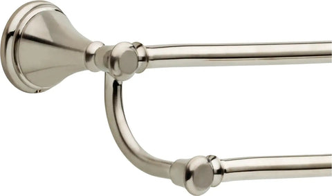 Stainless Steel 24 Inch Double Towel Bar Wall Mount Bathroom Hardware Cassidy Style With Brilliance Finish Built To Last Durable Easy Install