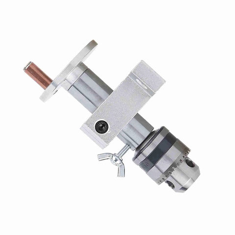 Tough As Nails Adjustable Revolving Center For Mini Lathe Machines heavy duty metal build with adjustable depth control.