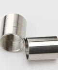 Bang For Your Buck 304 Stainless Steel Cast Pipe Coupling Fitting 1 Inch National Pipe Thread Female To Female Adapter With Glossy Polish Tough As Nails Plumbing Connector For Home Gas And Water Lines 2 Pack