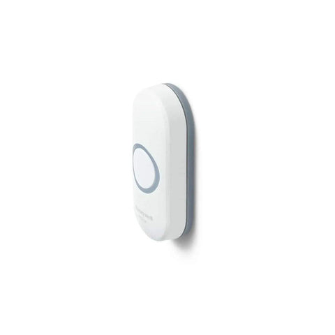 Wireless Doorbell Push Button With Halo Light Compatible With Series 3 Through 9 Wireless Doorbells Easy Tool Free Surface Mount Installation