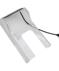 Sun Powered Doorbell Rain Cover No Fuss Shield With Transparent ABS Plastic Weatherproof For Standard Doorbells