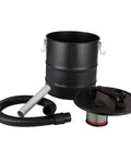 Nonmifyr Heavy Duty Cyclone Dust Collection System 20L Barrel Separator with black steel barrel, hose, and filter for workshop use.