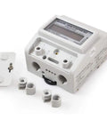 DIY Friendly Energy Meter And Indoor Enclosure Kit Bundle For Two Or Three Wire Single Phase 120 To 240 Volt Pass Through KWh Meter