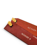 Oscarbide 3/4-in self-lock block with adjustable blade; red holder with tin-coated carbide inserts NCIH26-3 and NCIH26-4