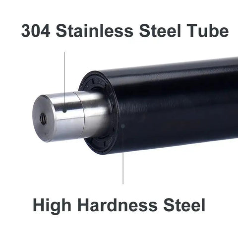 Heavy Duty DC 12V Electric Linear Actuator with 2000N Push Force showing 304 stainless steel tube and high hardness steel.