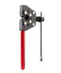 Chain Breaker Tool For 520 Motorcycle Chains, Compact Trail Ready Gear Built To Last, shown with red handle