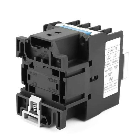 High Sensitivity Industrial AC Contactor 220V 25A Electric Switch For Efficient Power In Electronics DIY Projects And Home Audio Applications Ideal For Industrial Control And Machinery Hobbyist Electronics Setups, black 25A coil