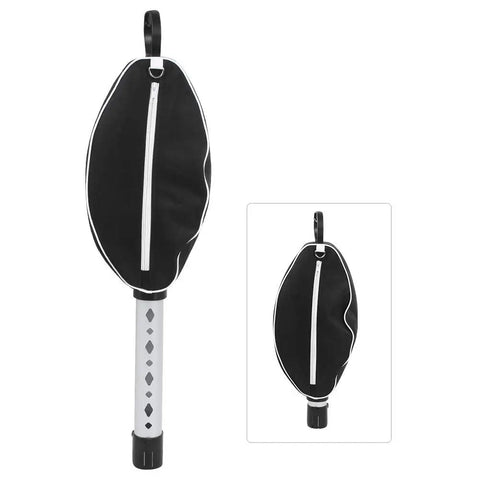 Golf Ball Picker Shag Bag With Telescopic Aluminum Tube For Easy Retrieval Of Up To 80 Balls On The Course Or Range