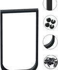 Built Tough Heavy Duty Metal Table Legs For Indoor And Commercial Spaces with included screws and black iron finish.