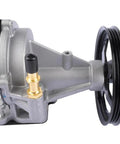 Heavy Duty Vacuum Pump Replacement For 12696313 Ap02 Fits Escalade Silverado Sierra Tahoe Yukon 2014 2020 side view with pulley.