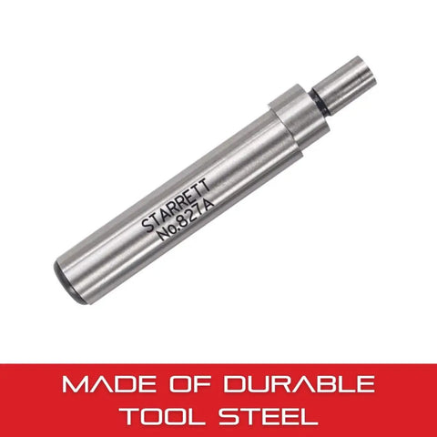 Edge Finder For Precise Edges And Center Lines In Metalworking, Fast And Easy Locating Of Flat Edges And Scribed Lines,.200 Inch Contact Diameter,.375 Inch Body Diameter, Single End With Protective Case, 827A in durable tool steel