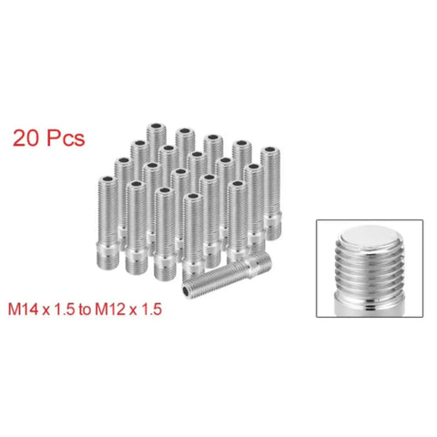 20Pc Heavy Duty Lug Wheel Studs Kit Replacements For VW Arteon Beetle Eurovan Durable Car Accessories To Keep Your Rims Tight And Safe