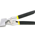Sheet Metal Bending Pliers Hand Seamer with wide 80mm jaw, ergonomic grip, pro grade steel for metal work