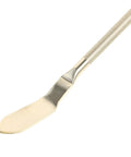 Stainless Steel Bonsai Rake And Tweezers Set For Potted Plants Pro Grade Gardening Tools For Loosening Soil And Shaping Bonsai, gold metal rake