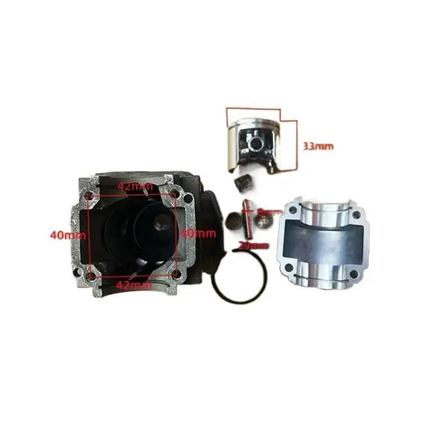 Premium Quality Cylinder Piston Ring Needle Roller Bearings Kit 39MM Perfect Fit For CS350T CS350TES CS350WES CS351 CS350 Engine Rebuild Kit OEM Replacement Parts For Your Whip Biker Approved High Grade Build, engine piston kit with rings and bearings