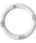 8 Inch LED Circline Light Bulb 1600LM 13W Daylight 6000K for FC8T9 CW Fluorescent Replacements Ballast Bypass Ready Clear Cover