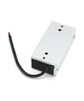 Tough As Nails Electric Magnetic Lock Two Pack locks down tight at 130 pounds, silver finish, connection wires visible.