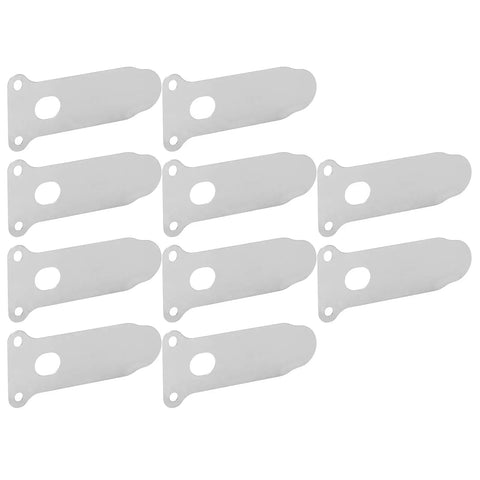 62mm Tongue Shape Steel Air Compressor Valve Plate Replacement Kit 10 Pcs For Medium Sized Cylinders Built Tough