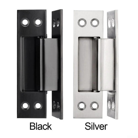 Invisible Cross Door Hinge For Wooden Doors And Aluminum Frame Doors, 180 Degree Opening, Zinc Alloy Die Cast With Stainless Steel Build