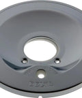Chrome plate from Single Handle Tub And Shower Repair Kit With Push Button Diverter Hole Chrome Finish Includes Connectors Valves And Fittings