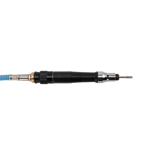 Badass Pneumatic Pencil Die Grinder For Metalwork With Slick Operation And 7000 Rpm Torque Includes Ten Durable Grinding Bits for detailed precision work.