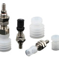 Five Layer Vacuum Suction Cup For Industrial Pneumatic Manipulator VP Series silicone gripper pads with various fittings.