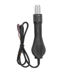 Hot Air Gun Handle Replacement For 858D 858 8858 Desoldering Station With 110V Power and 8.9 Inch ABS Anti Static Grip
