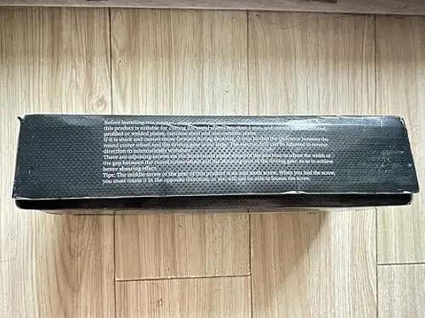 Packaging box for Sheet Metal Cutter Drill Attachment With Serrated Wheel For Nibbler Style Cutting, details on back.