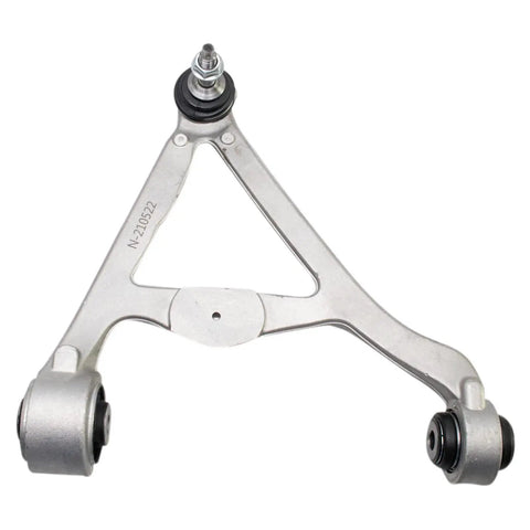 Rear Suspension Kit With Ball Joint Control Arms And Sway Bar Links For 2002 Through 2005 Ford Thunderbird And 2000 Through 2005 Lincoln LS Bolts In For A Smooth Ride And Solid Handling silver control arm
