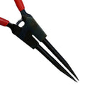 Heavy Duty Snap Ring Pliers 7 Inch Extra Long Reach With Internal Straight Jaw for Retaining Clip and Circlip Removal