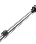 Pro Grade High Precision CNC Linear Guide Rail Kit For DIY Milling Machines And 3D Printers Smooth Motion Stage Rail Slide Table For Clean Cuts And Crisp Engraving 50mm Rail Stainless Steel That Holds Up, angled view