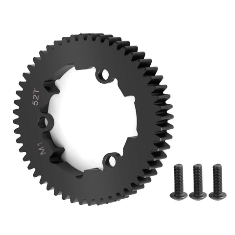 Beefed Up Steel Spur Gear Upgrade Set For Traxxas X-Maxx XRT E-Revo 2.0 And Maxx Series RC Cars 46T 50T 51T 52T 54T Durable Alloy Gear For 6S 8S 4S And 1 Fifth 1 Sixth 1 Seventh 1 Tenth Scale