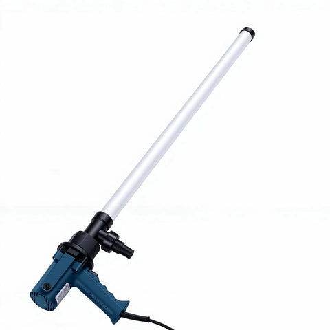 Xiuganpo Electric Drum Pump With 60-75LPM Flow Rate And 8000RPM Motor For Fast Oil Transfer. This Heavy-Duty Fluid Transfer Pump Boasts A Robust Design, High Efficiency Performance, And Includes A Standard US Plug For Convenient Operation In Industrial