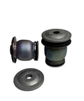Mercedes Benz Front Upper And Lower Control Arm Bushings Kit For W167 GLC Class 10 Piece Set shown in metallic finish