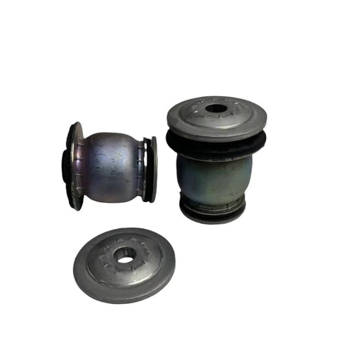 Mercedes Benz Front Upper And Lower Control Arm Bushings Kit For W167 GLC Class 10 Piece Set shown in metallic finish