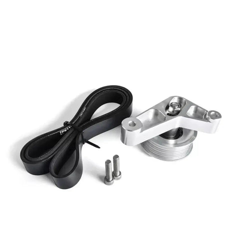Upgrade Your K Series Honda Civic Integra With This Epic Aluminum Idler Pulley Kit EP3 Style Adjustable For K24 Swap Engine To Beat Overheating And Slash Noise Like A Boss, aluminum pulley, belt, bolts