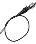 Go-To 200 Psi Fuel Pressure Transducer Sensor With Connector 1/8-27 NPT Thread Stainless Steel for automotive use
