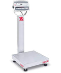 Heavy Duty Industrial Bench Scale With Stainless Steel Platform And Bright Backlit Display, 250 Lb Capacity With 0.05 Lb Precision, NTEP Certified with large 18x18 inch base.