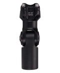 Front view of Adjustable 60mm Mountain Bike Stem 0 To 90 Degree Aluminum Alloy CNC Forged 25.4mm Handlebar Clamp 1 Inch Riser