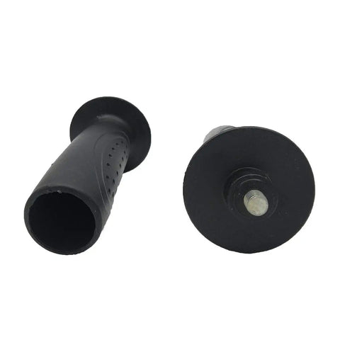 2 Pack 8mm Thread Angle Grinder Side Handles Replacement Black Plastic And Metal Easy Install Non OEM Comfortable Non Slip Grip Durable