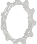 XT M771 10 Speed 11T Cog For 11-32T Cassette With Hyperglide Technology for smooth shifts on rugged trails, shown in silver steel.