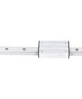 300mm Linear Rail Guide With Dual Axis Slider Block For CNC Machines, Smooth Motion Steel Aluminum Guideway For DIY Automation And Precise Positioning, front view