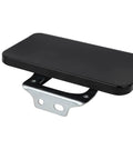 Side view of black 48V To 72V Digital Speedometer Display Panel for electric scooters, with silver mounting bracket, easy to install.
