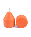 Foam Arrow Tips Set For Archery Practice With EVA Foam Material, Aluminum Screw Fit For Standard Arrows, front and side view