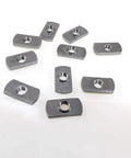 Top Shelf 7/16 20 Double Tab Spot Weld Nuts, Heavy Duty Auto Hardware For Trucks And Cars, steel nuts for automotive repairs.